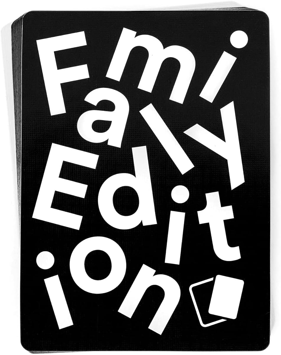 Cards Against Humanity: Family Edition • The Actual Official Family Edition of CAH • Ages 8+ Cards Against Humanity: Family Edition • The Actual Official Family Edition of CAH • Ages 8+