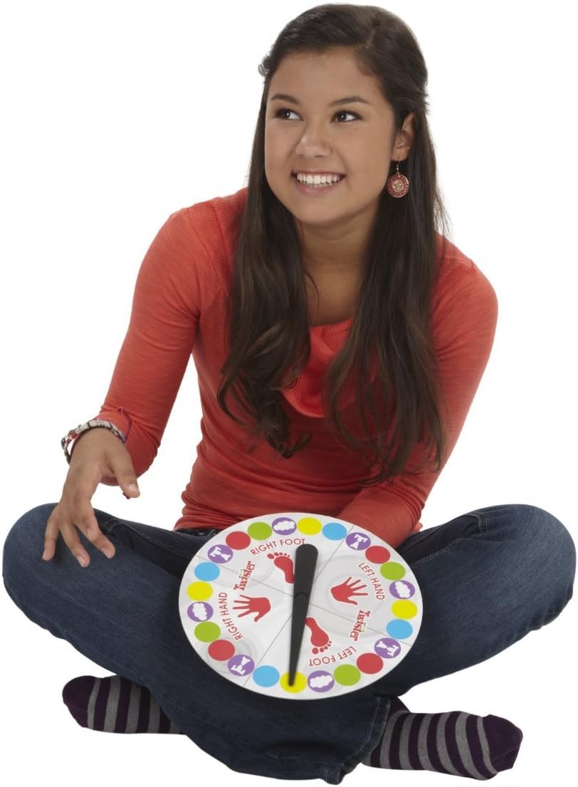 Hasbro Twister Party Classic Board Game for 2 or More Players,Indoor and Outdoor Game for Kids 6 and Up,Packaging May Vary