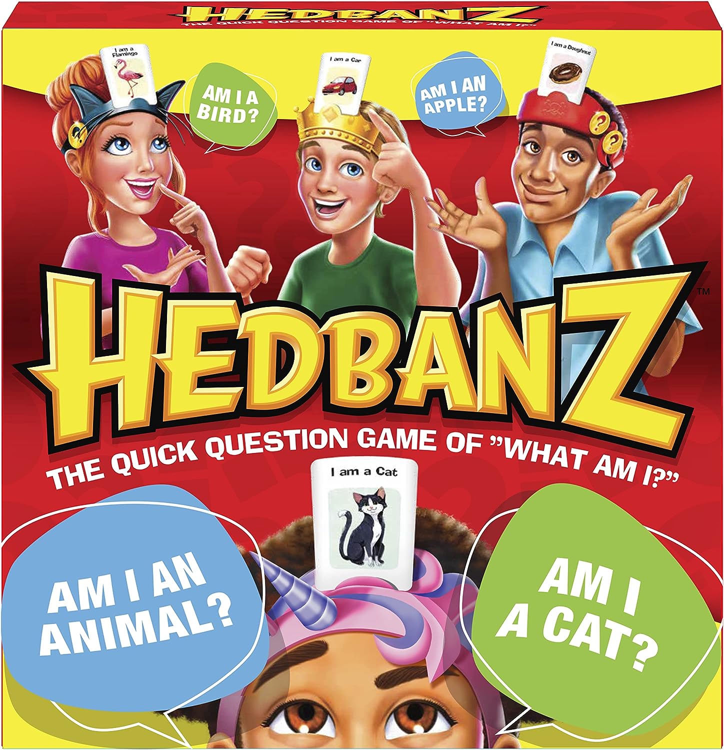 Hedbanz Picture Guessing Board Game 2020 Edition Family Games | Games for Family Game Night | Kids Games | Card Games, for Families and Kids Ages 8+ Hedbanz Picture Guessing Board Game 2020 Edition Family Games | Games for Family Game Night | Kids Games | Card Games, for Families and Kids Ages 8+