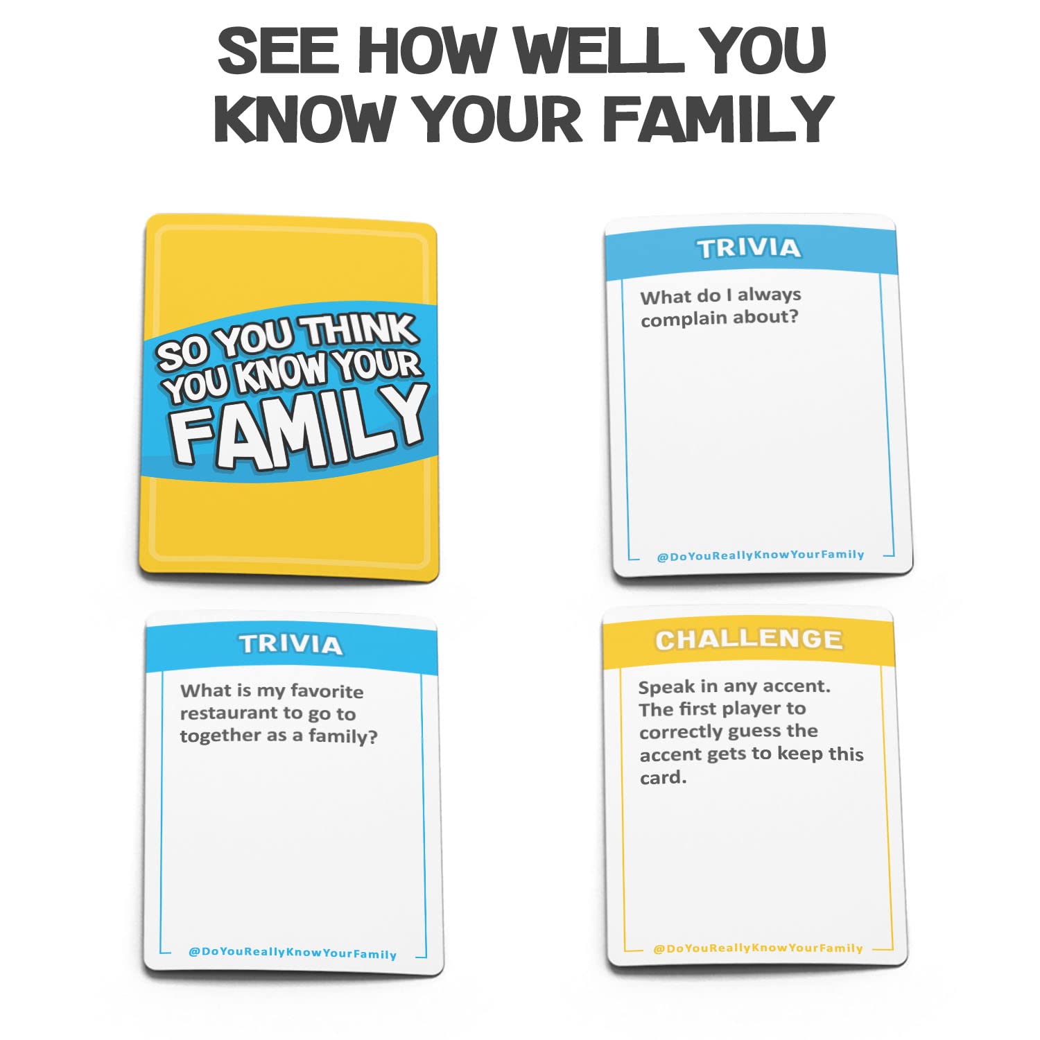 How Well Do You Know Your Family Game How Well Do You Know Your Family Game