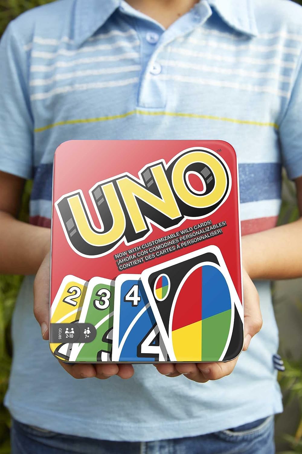 Mattel Games UNO Card Game for Family Night, Travel Game Gift for Kids in a Collectible Storage Tin for 2-10 Players (Amazon Exclusive) Mattel Games UNO Card Game for Family Night, Travel Game Gift for Kids in a Collectible Storage Tin for 2-10 Players (Amazon Exclusive)