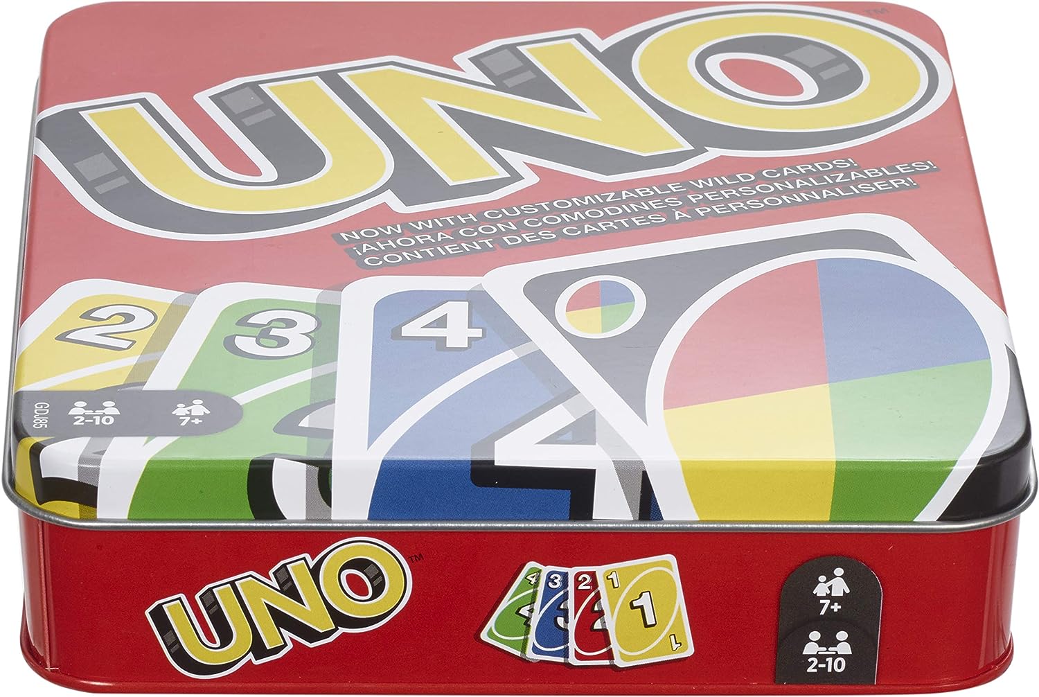 Mattel Games UNO Card Game for Family Night, Travel Game Gift for Kids in a Collectible Storage Tin for 2-10 Players (Amazon Exclusive) Mattel Games UNO Card Game for Family Night, Travel Game Gift for Kids in a Collectible Storage Tin for 2-10 Players (Amazon Exclusive)