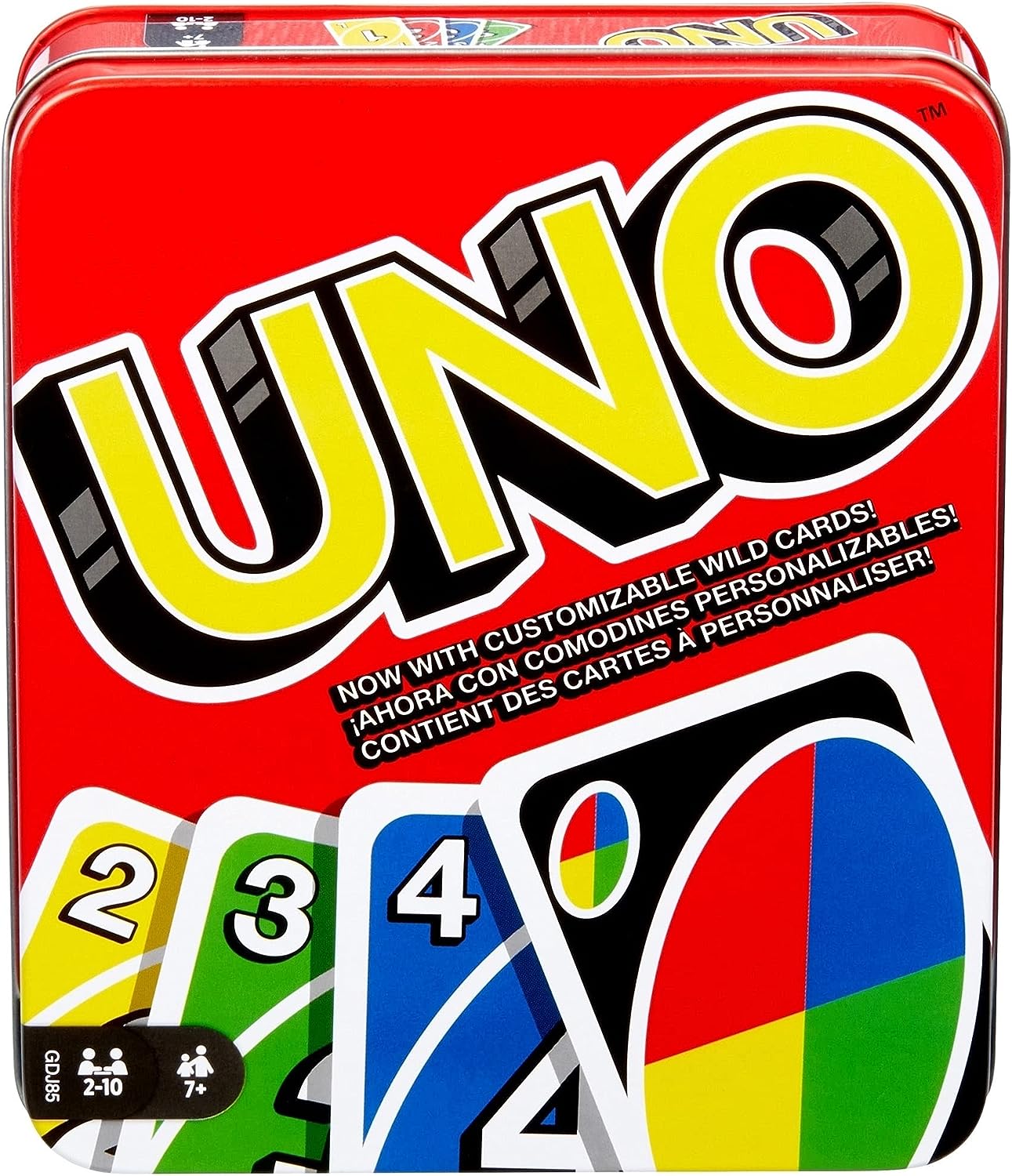 Mattel Games UNO Card Game for Family Night, Travel Game Gift for Kids in a Collectible Storage Tin for 2-10 Players (Amazon Exclusive) Mattel Games UNO Card Game for Family Night, Travel Game Gift for Kids in a Collectible Storage Tin for 2-10 Players (Amazon Exclusive)