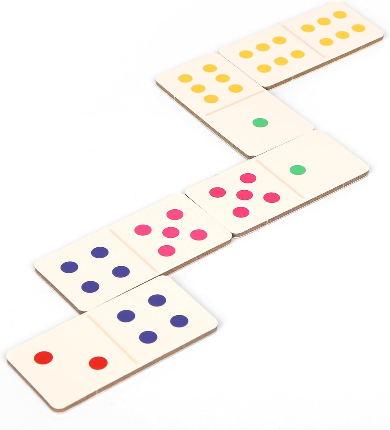 mierEdu Dominoes Set- Classic Double Six Dominos Board Game - Domino Set with 28 Tiles and Storage Case, Ideal for Family,for Adult,for Kids Age 6 and Up mierEdu Dominoes Set- Classic Double Six Dominos Board Game - Domino Set with 28 Tiles and Storage Case, Ideal for Family,for Adult,for Kids Age 6 and Up