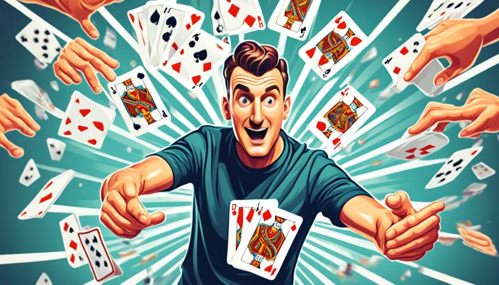 professional card shuffling